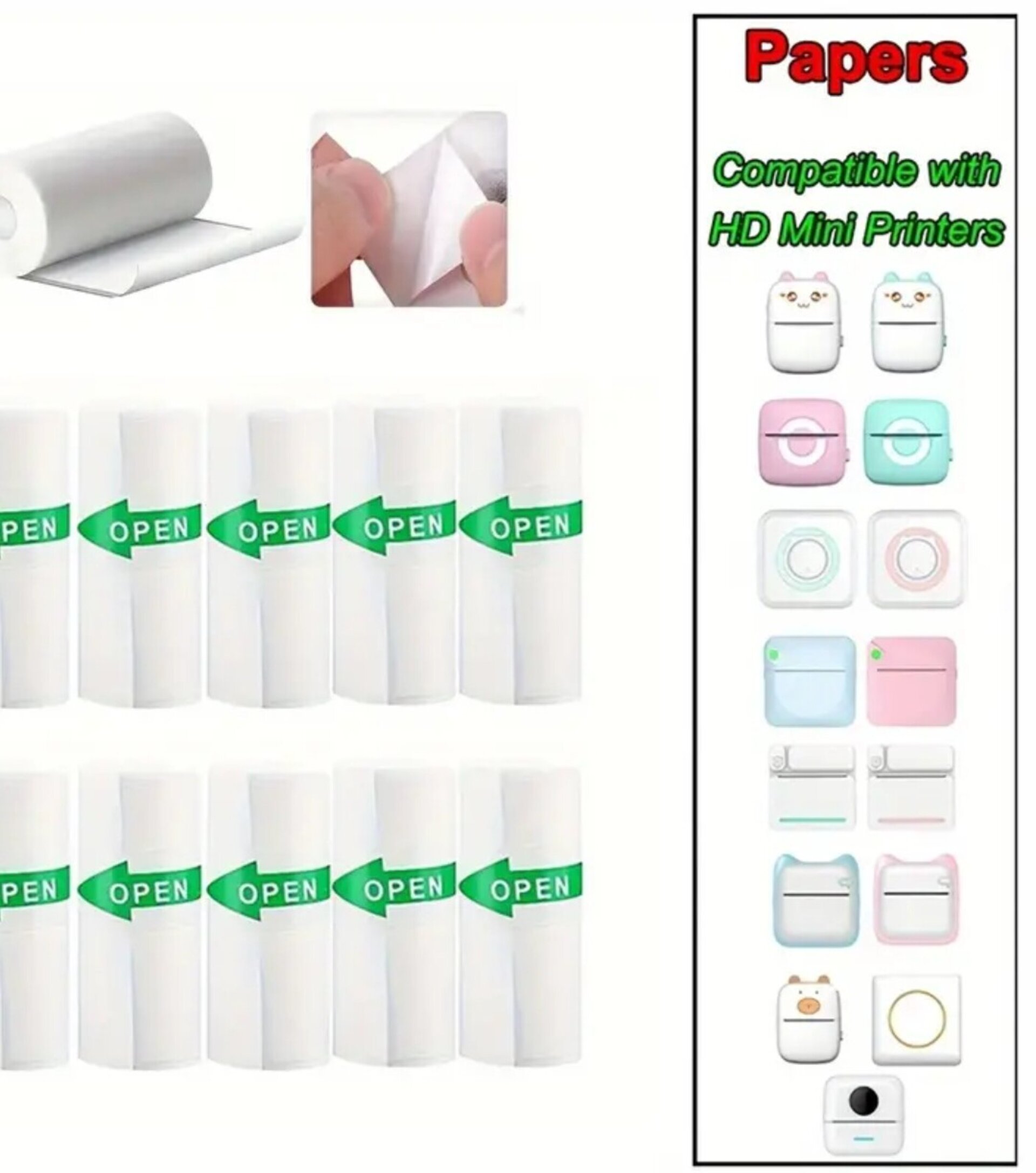 Papel Impresora Termica Autoadhesivo - 5