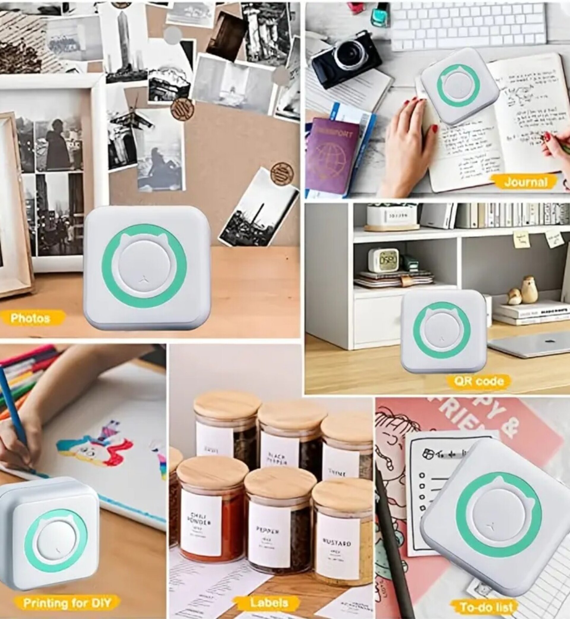 Impresora Termica Verde - 4