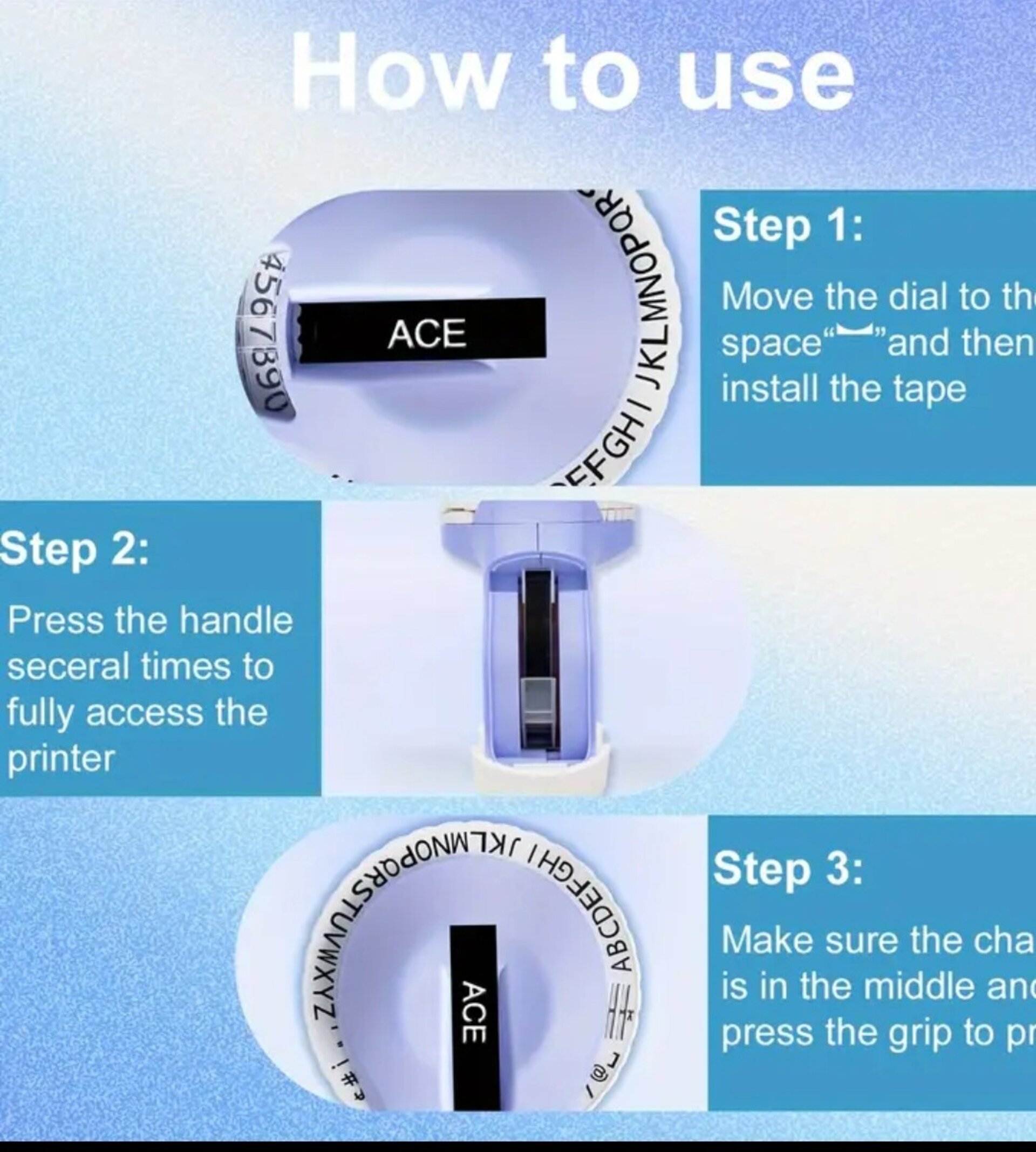Maquina De Relieve 3D Celeste - 4