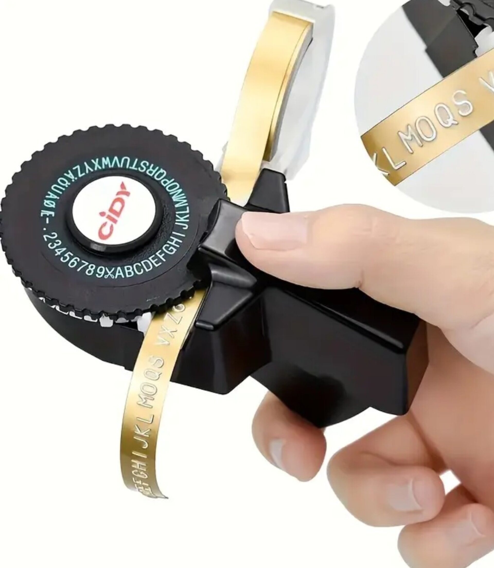 Cinta De Relieve 3D Dorada - 3