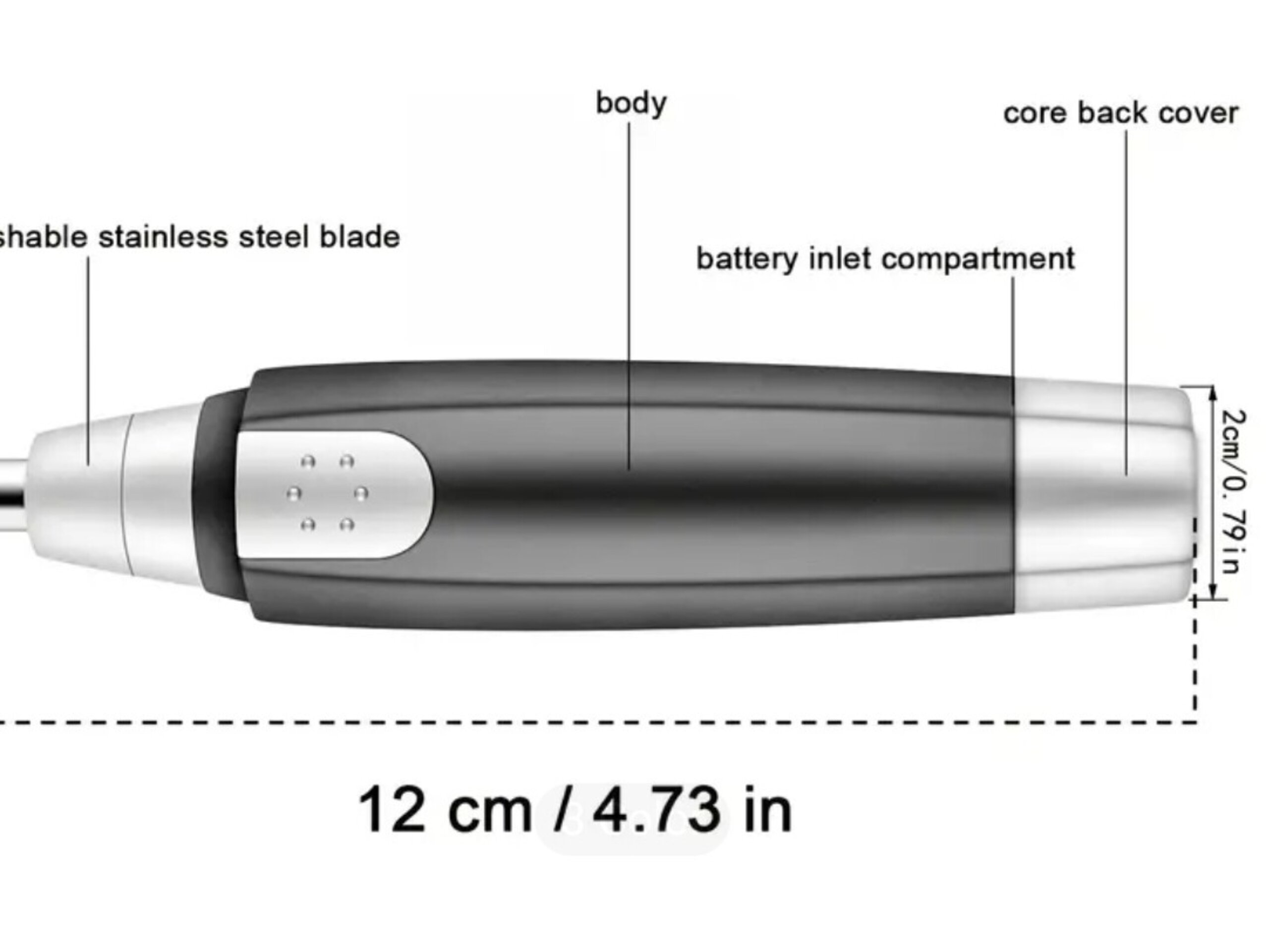 Cortapelos Nariz Negro - 6