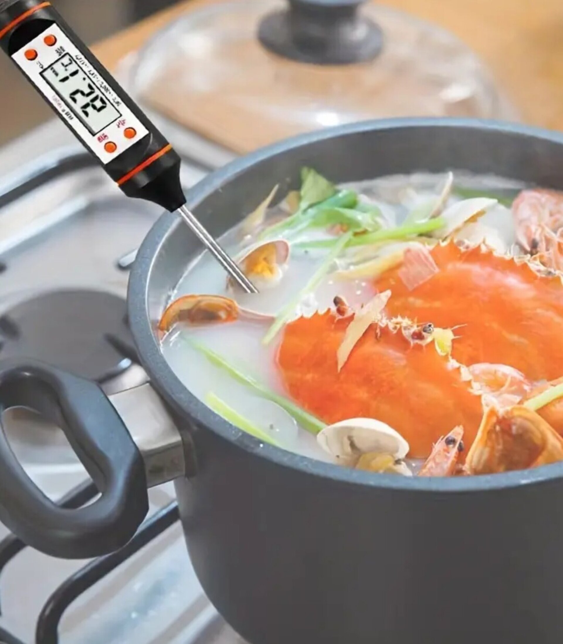 Termómetro De Cocina Negro - 3