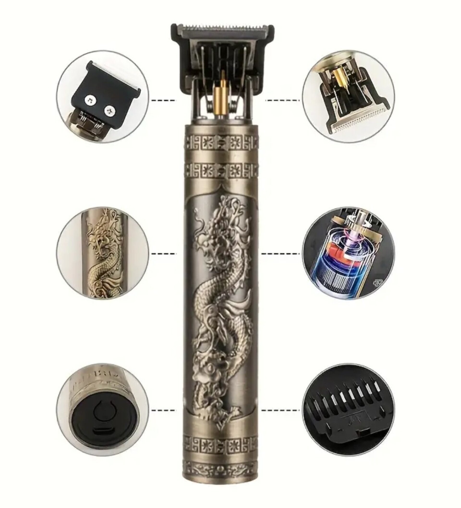 Afeitadora Eléctrica Dragon Bronce - 2