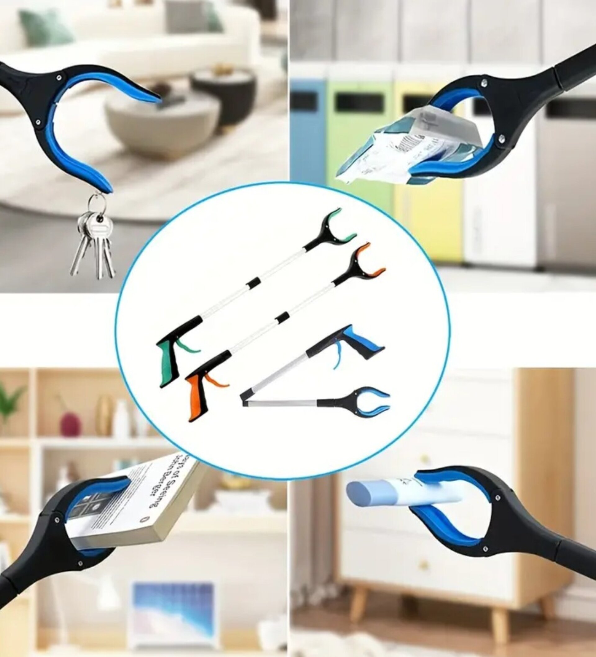 Maquina De Agarre Extra Azul 83Cm - 2