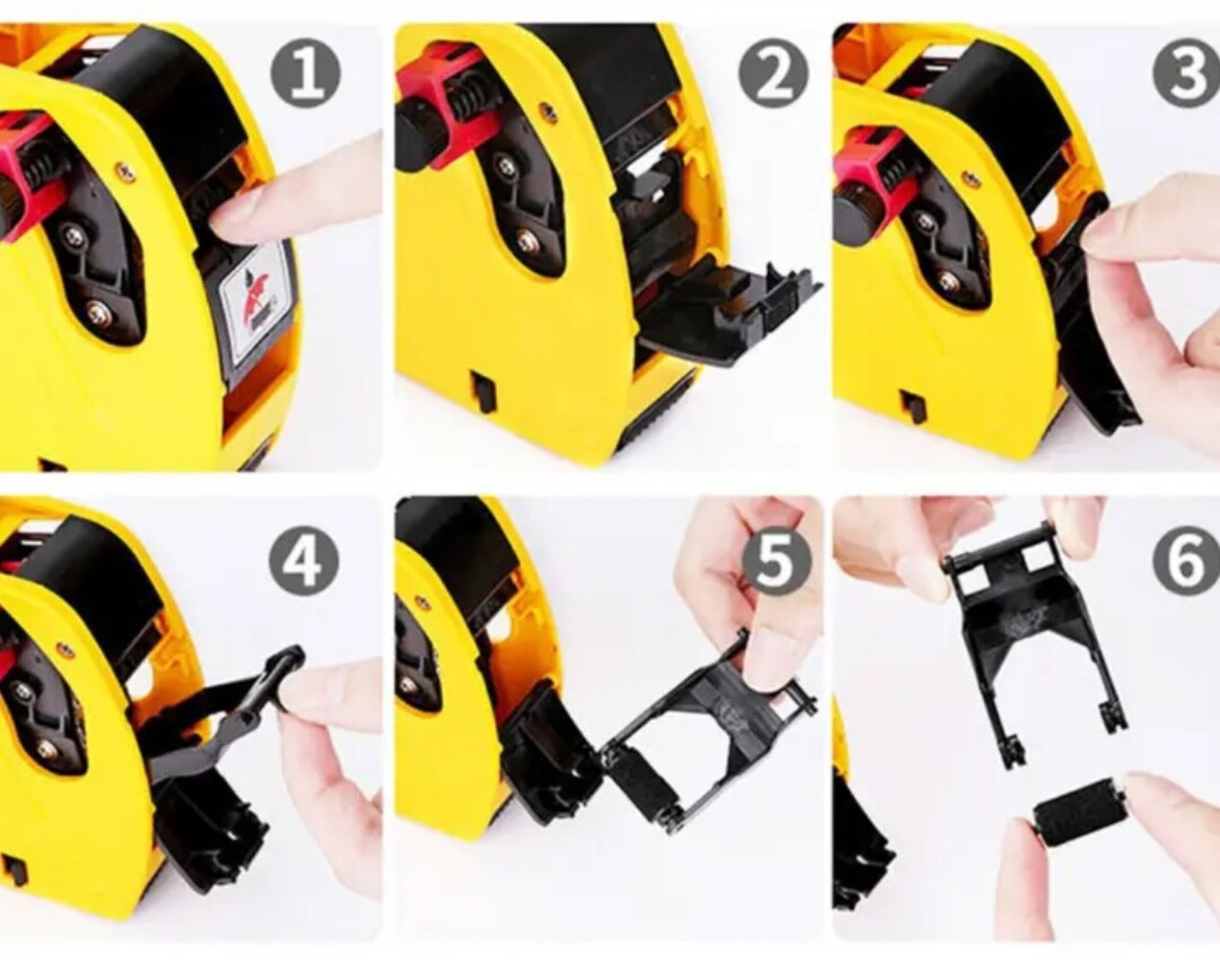 Maquina De Etiquetas Amarilla - 5