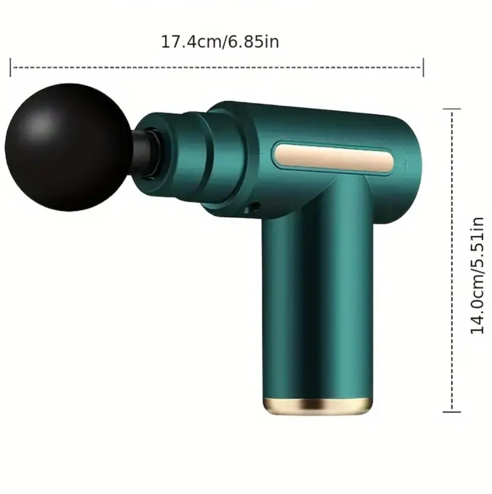 Masajeador Inalámbrico Verde - 6