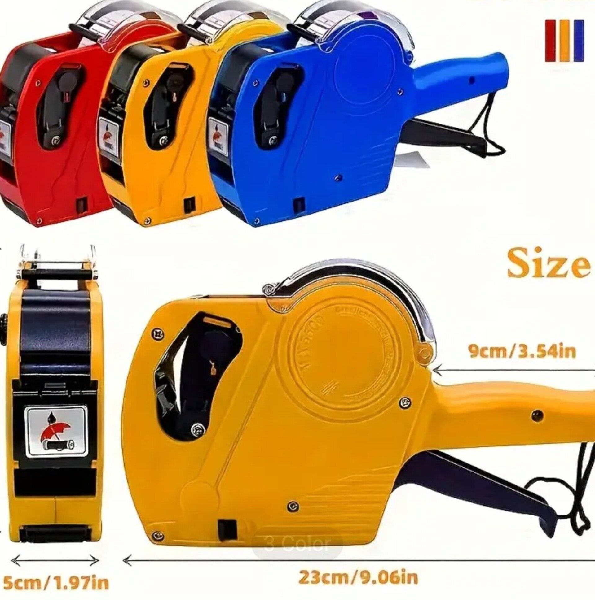 Maquina De Etiquetas Azul - 5