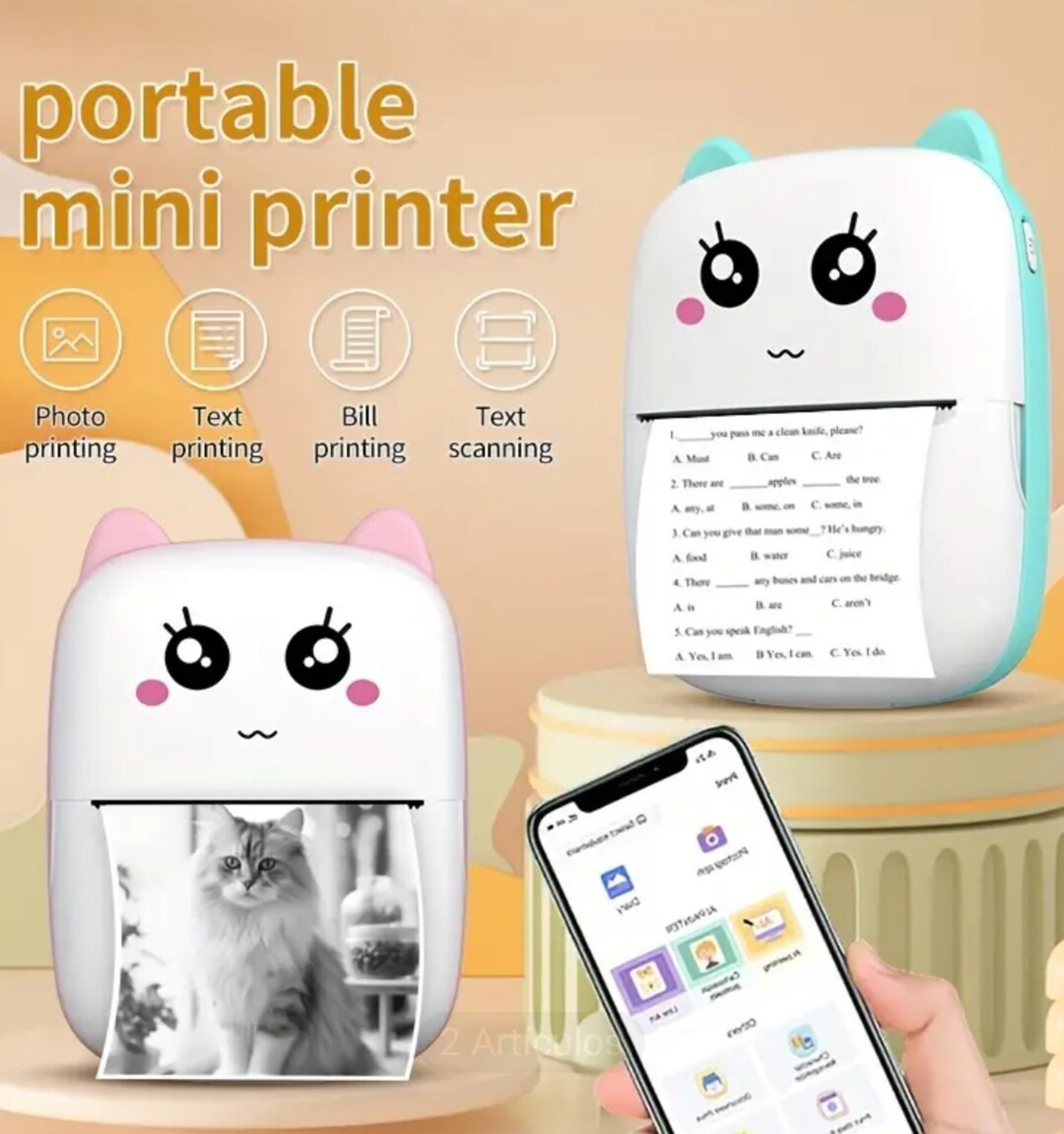 Impresora Termica Oreja Azul - 4