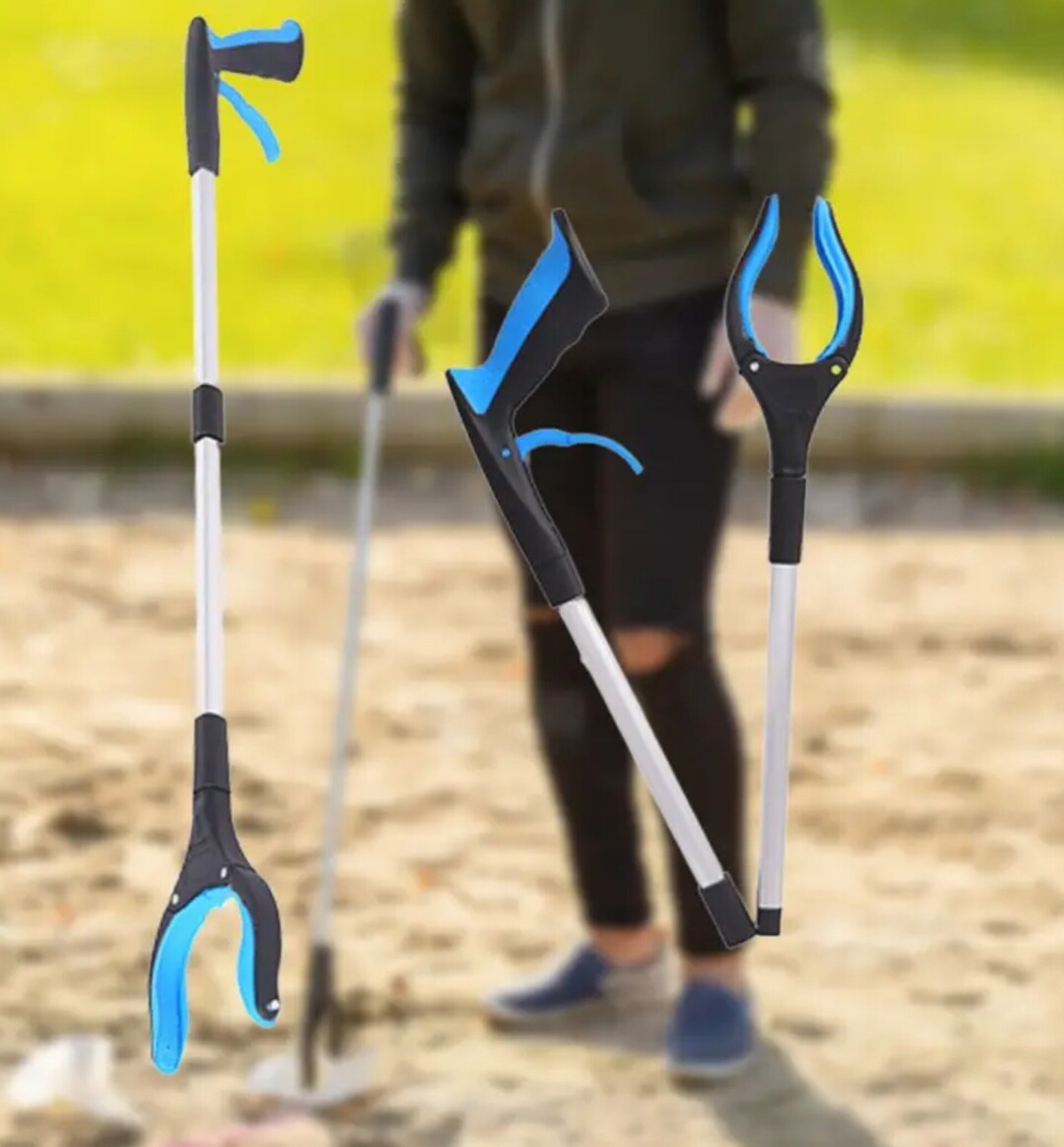 Maquina De Agarre Extra Azul 83Cm - 4