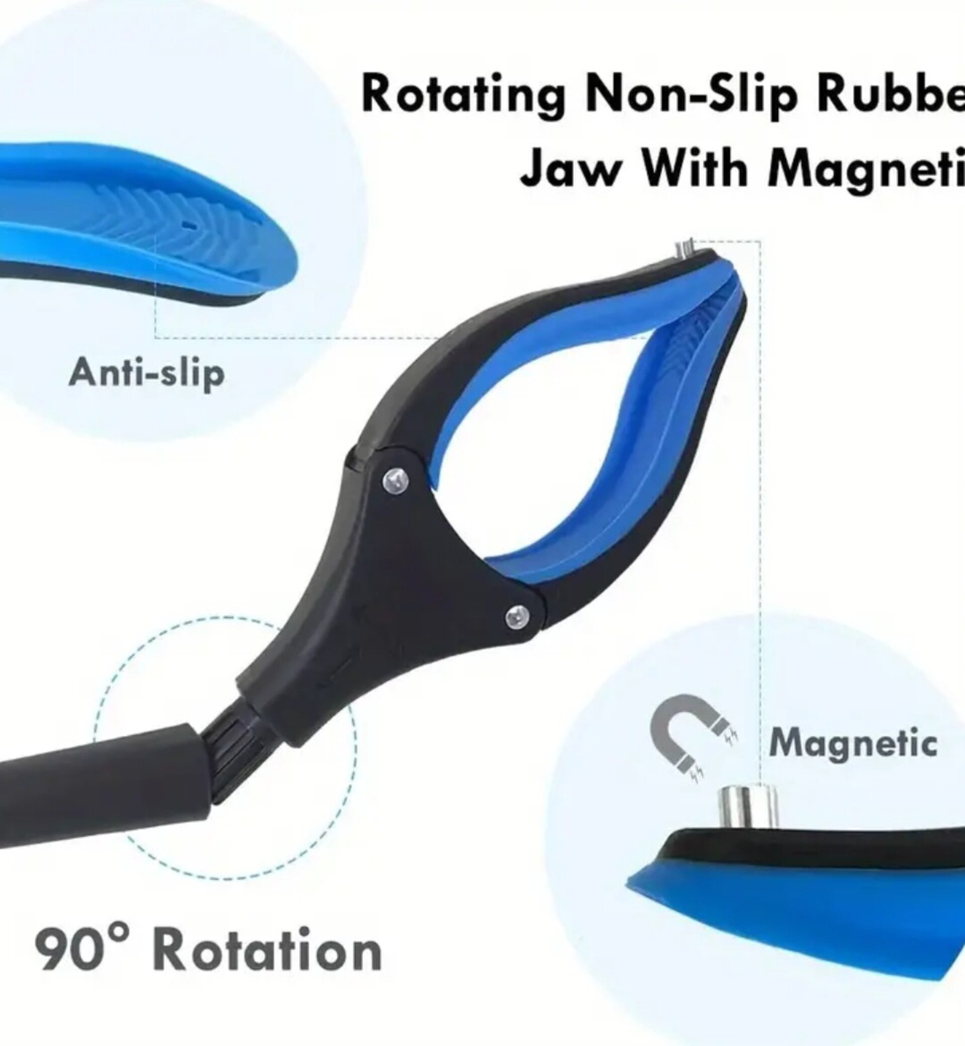 Maquina De Agarre Extra Azul 83Cm - 3