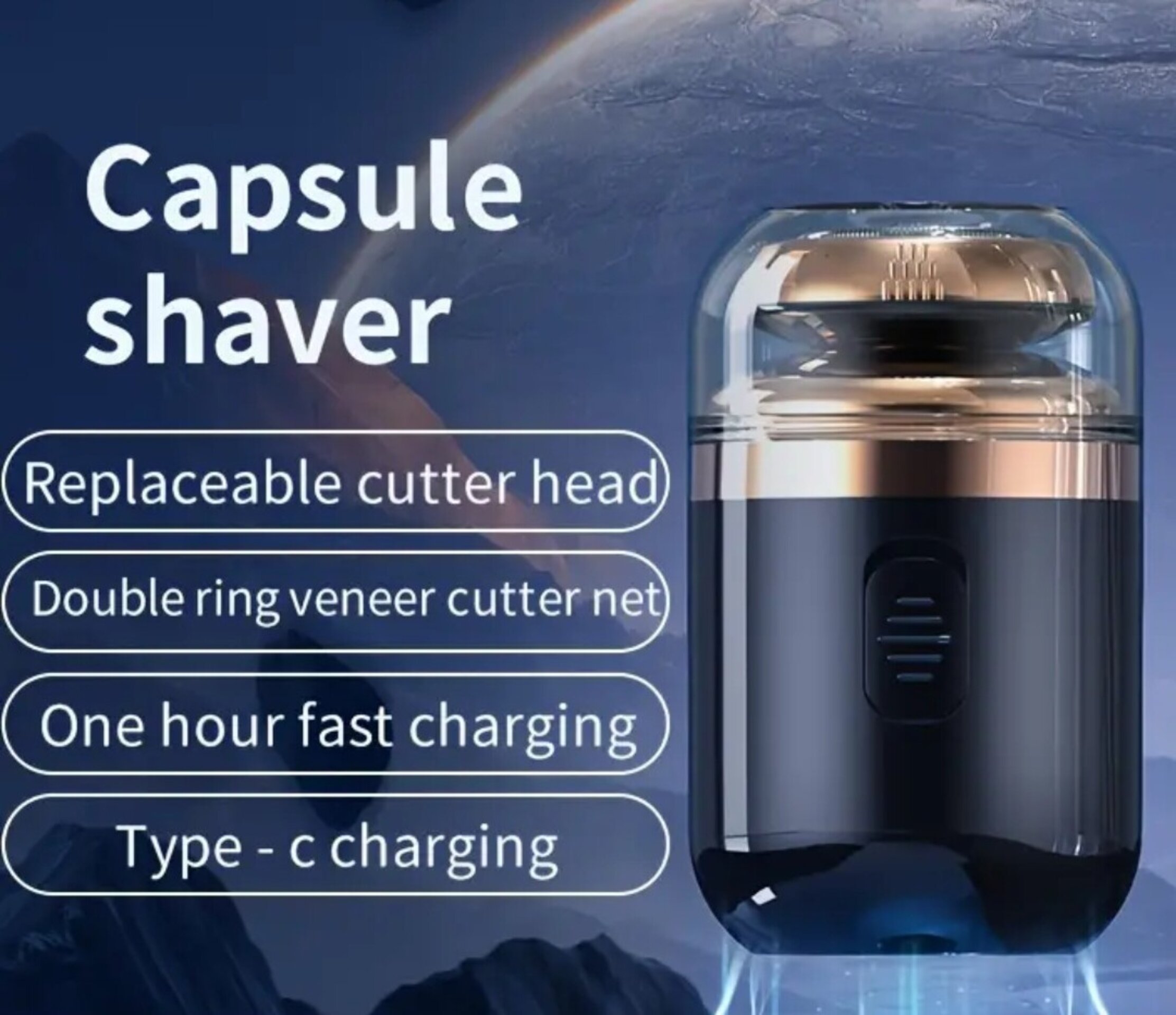 Maquina De Afeitar Negra - 3