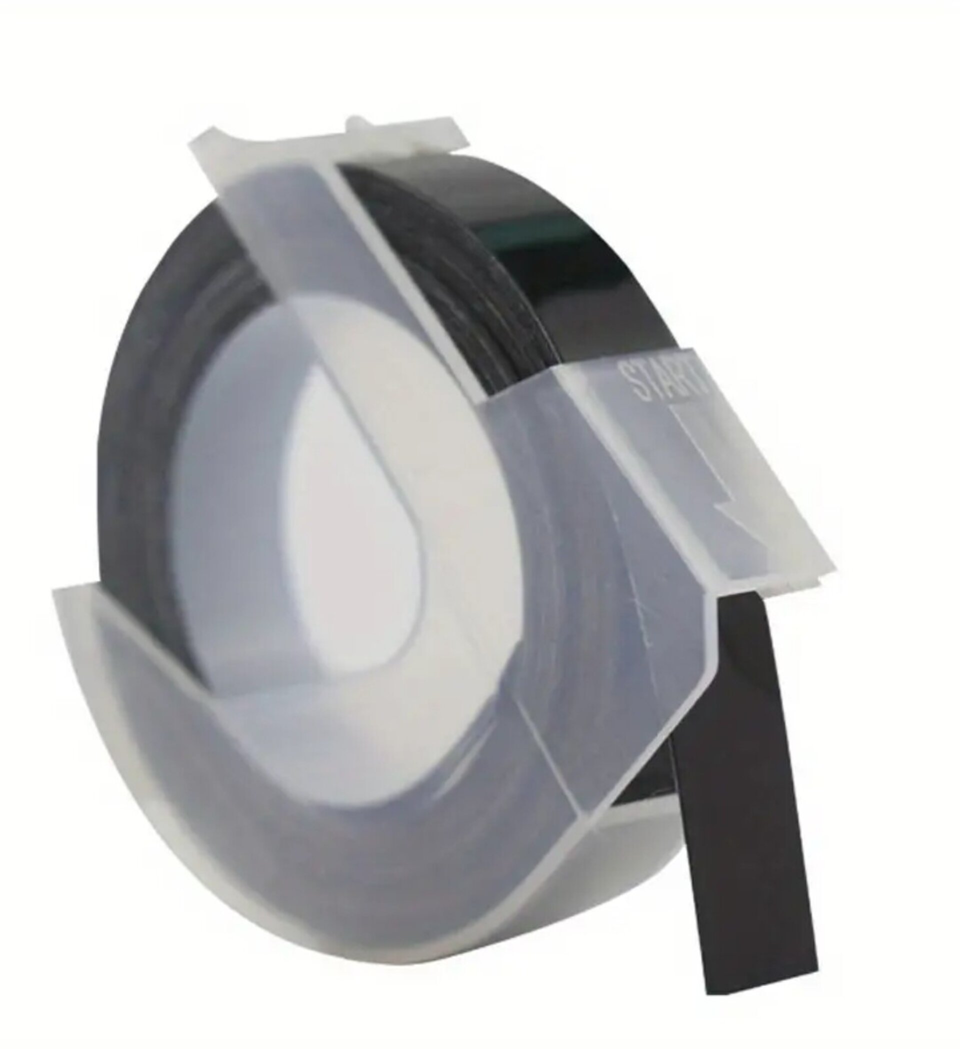 Cinta De Relieve 3D Negra - 2