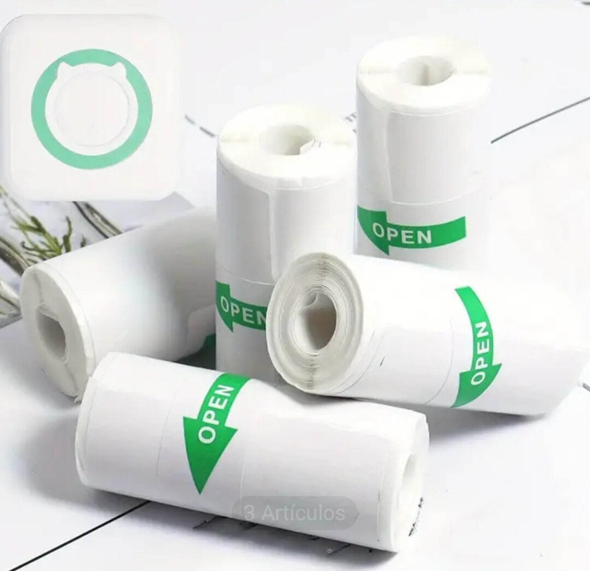 Papel Impresora Termica Autoadhesivo - 8