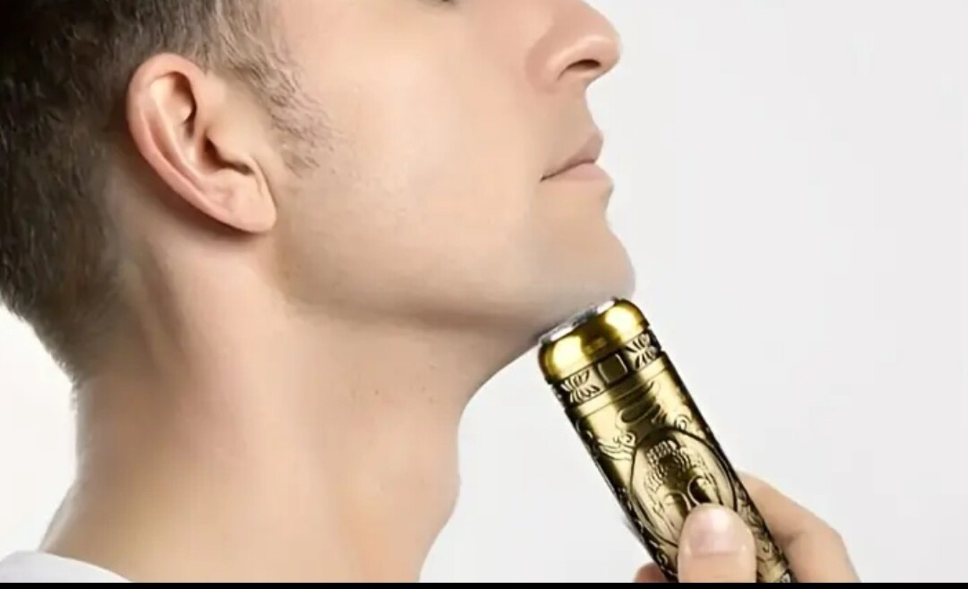 Afeitadora Eléctrica Mini Larga Oro - 4