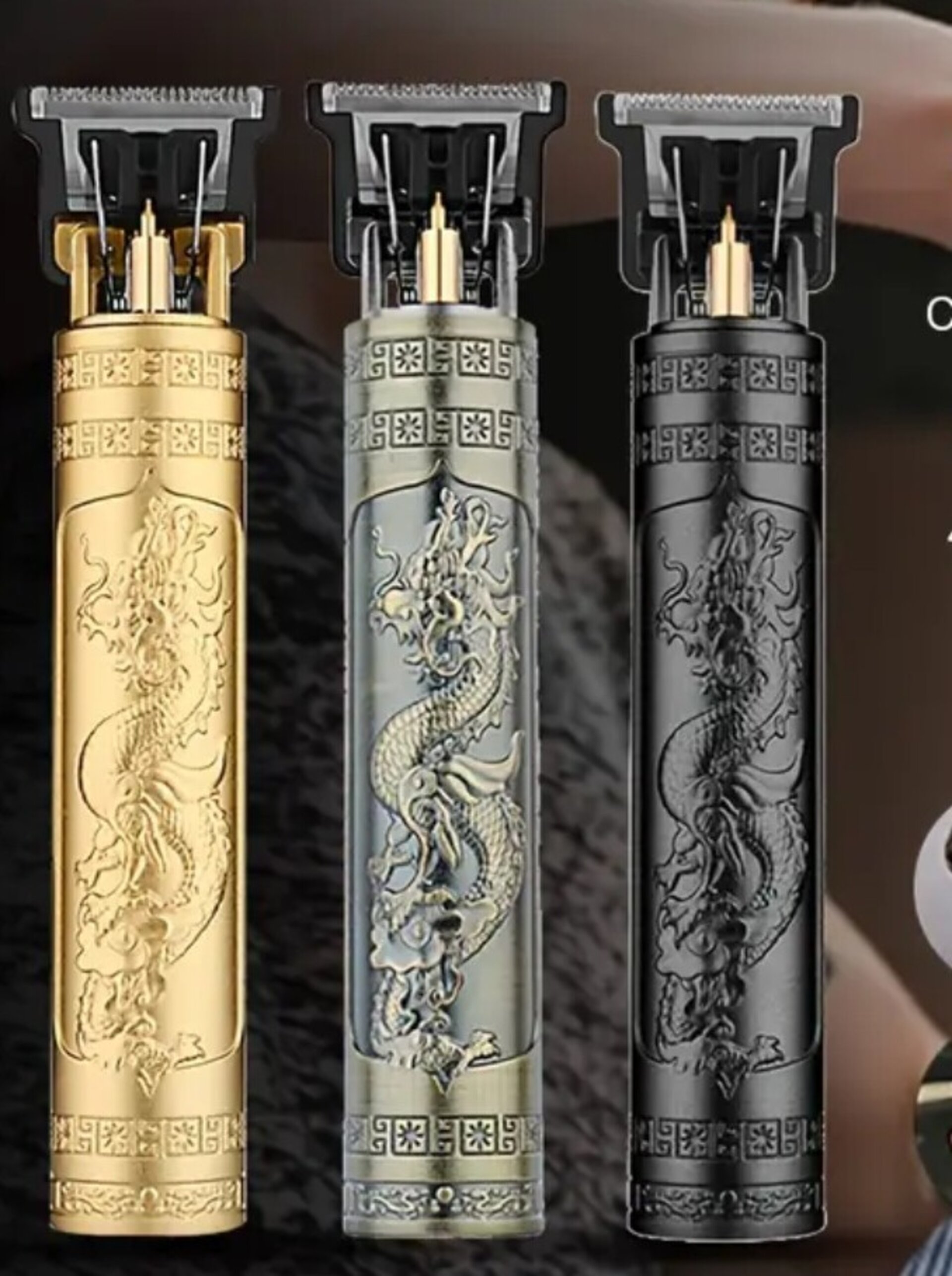 Afeitadora Eléctrica Dragon Dorada - 4