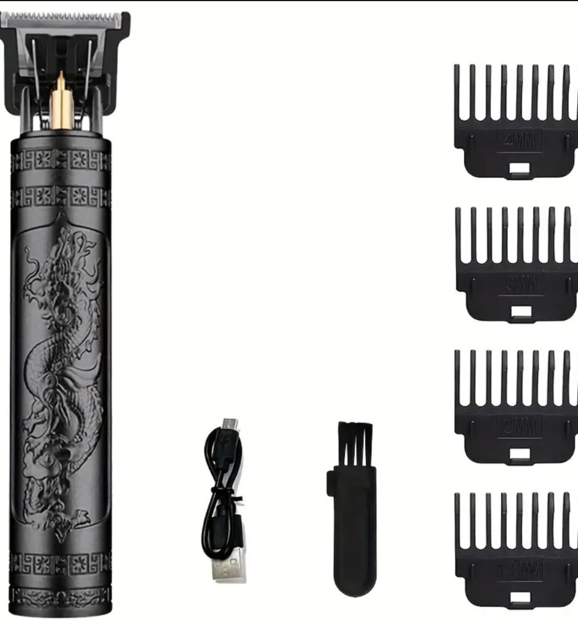 Afeitadora Eléctrica Dragon Negra - 6