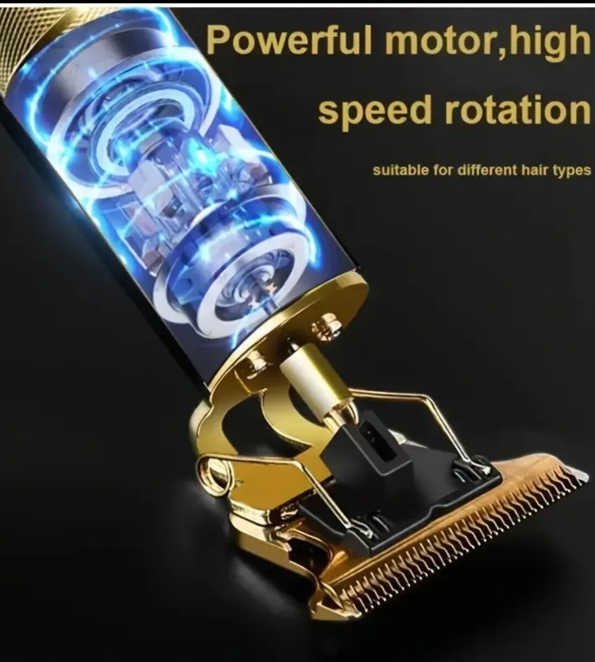 Afeitadora Eléctrica Dragon Dorada - 5