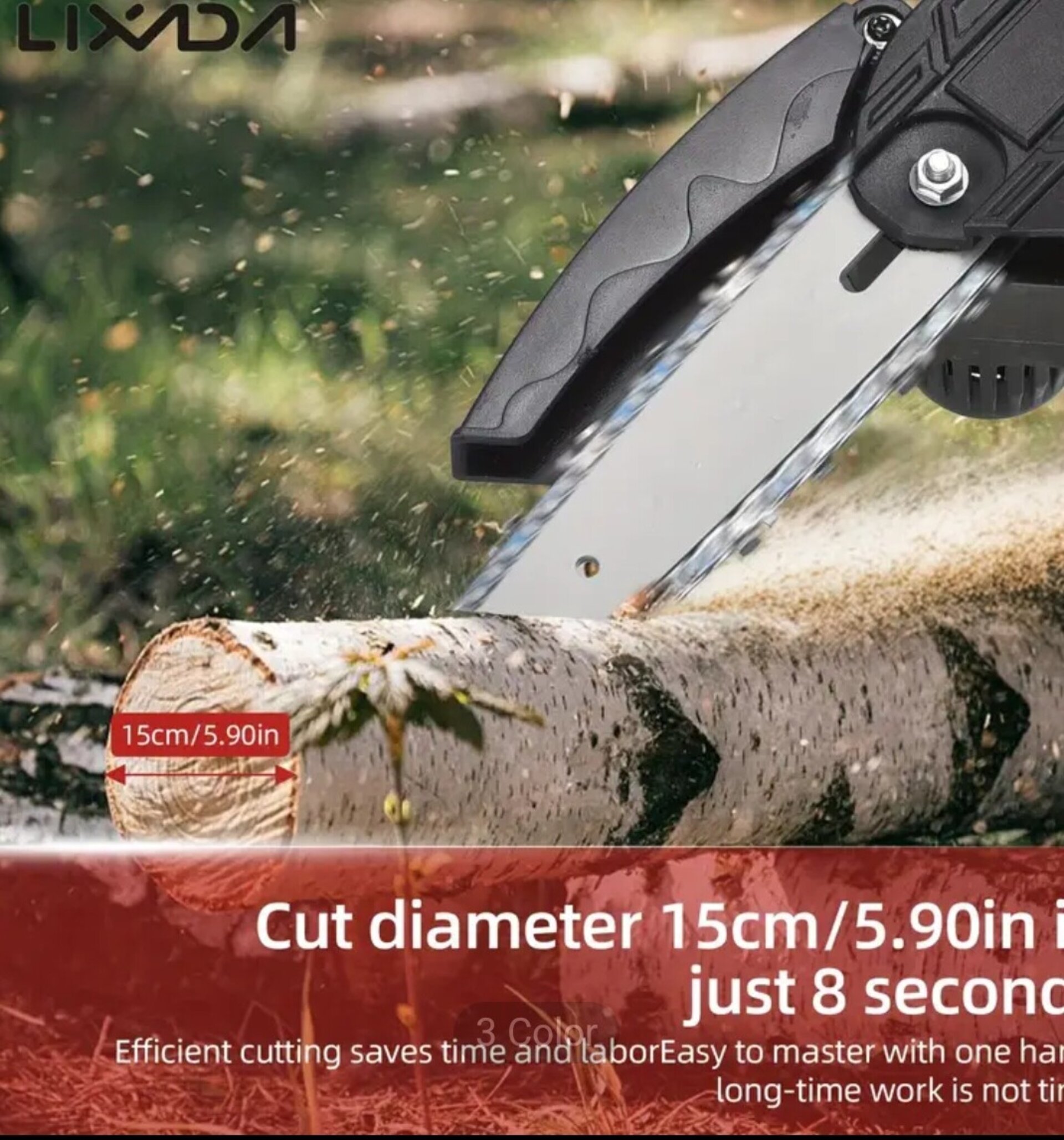 Motosierra Mini LIXADA Roja Star - 2