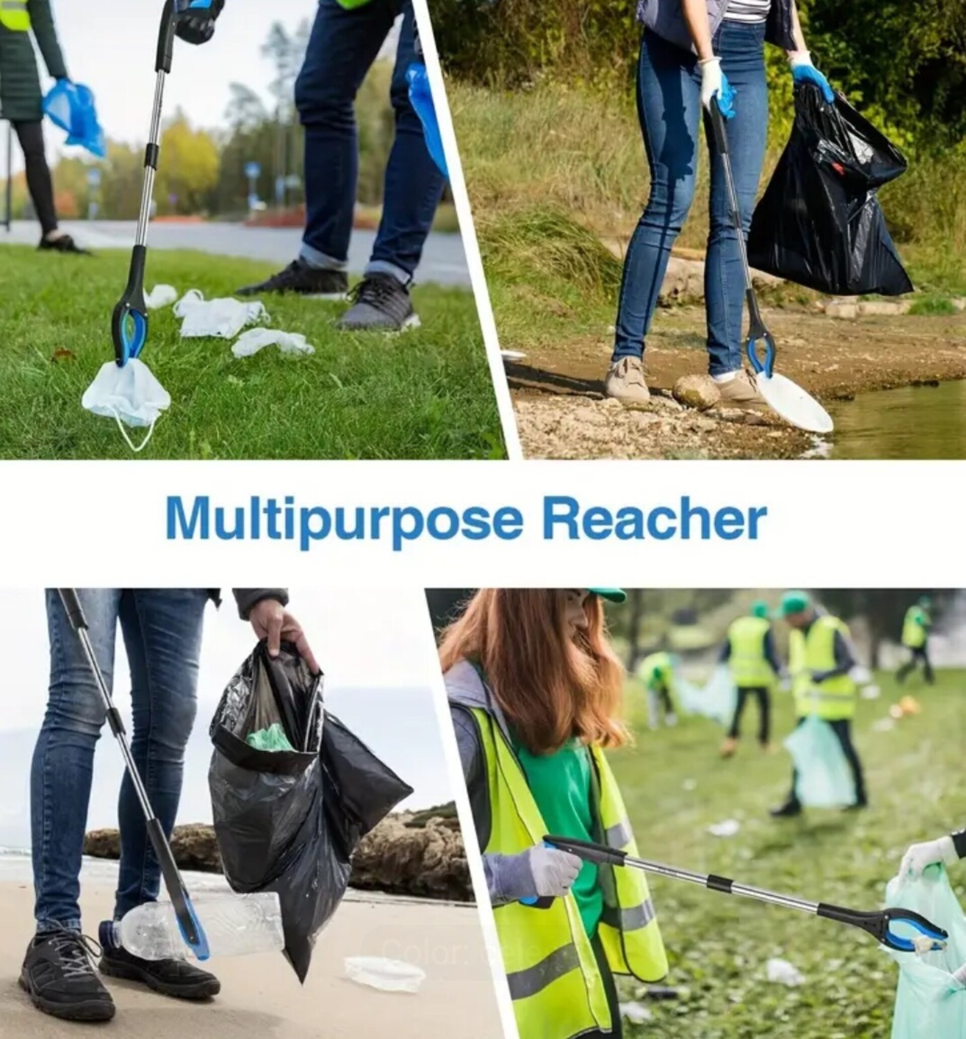 Maquina De Agarre Extra Azul 83Cm - 5