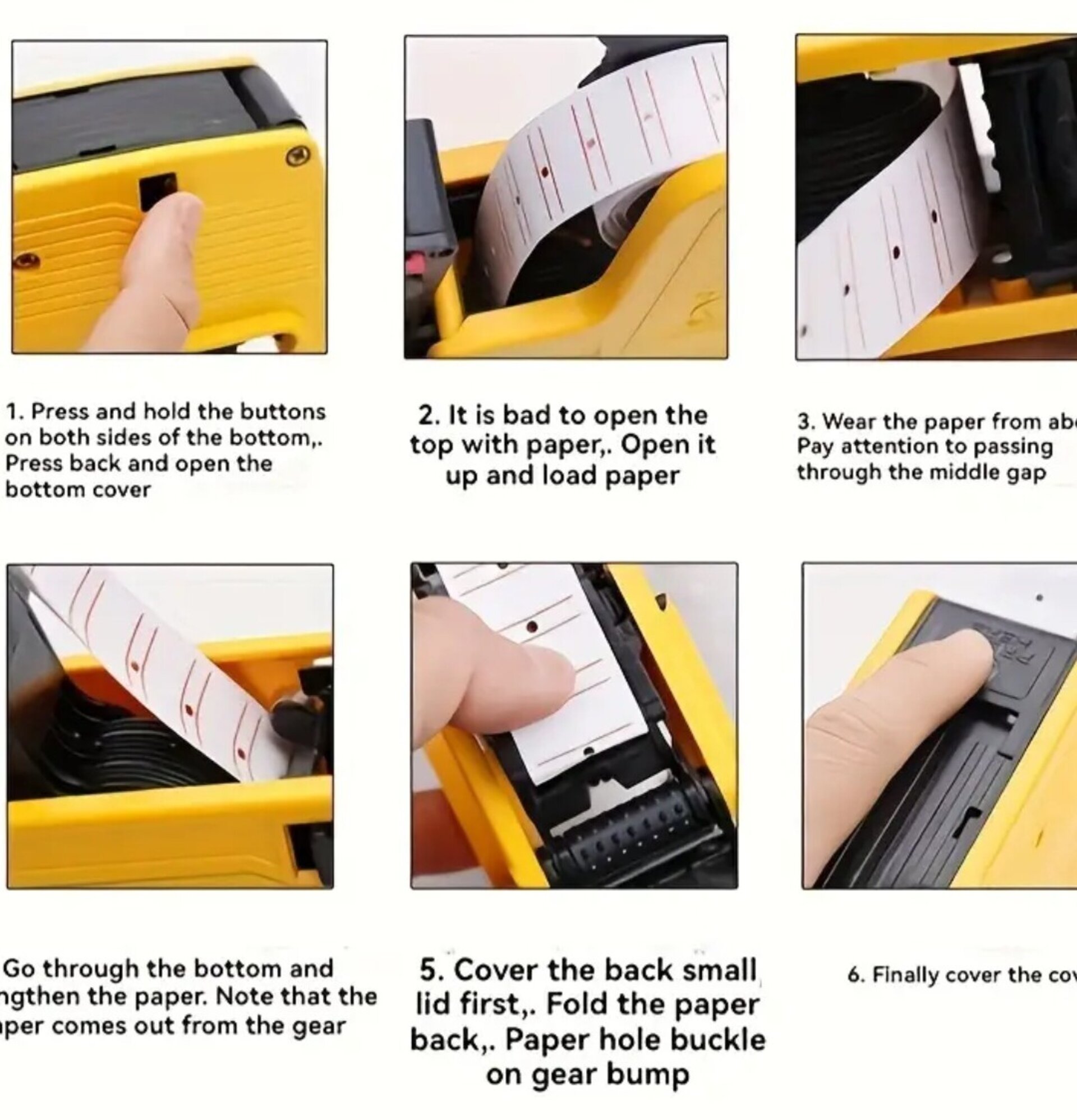Maquina De Etiquetas Amarilla 1 - 2