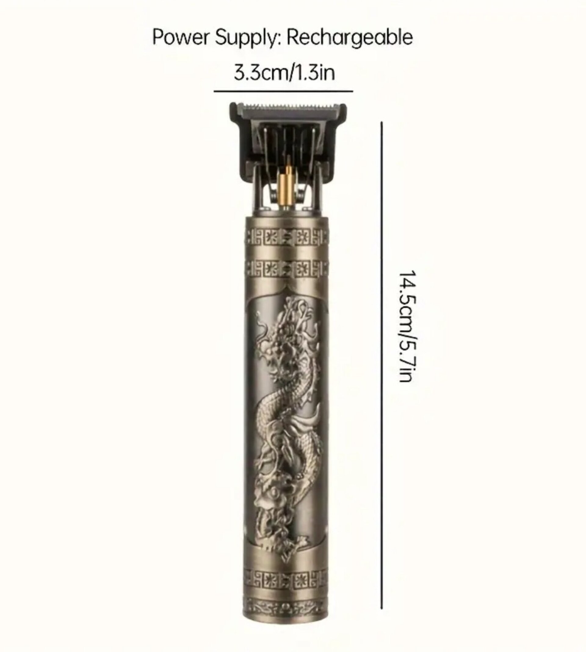 Afeitadora Eléctrica Dragon Bronce - 5