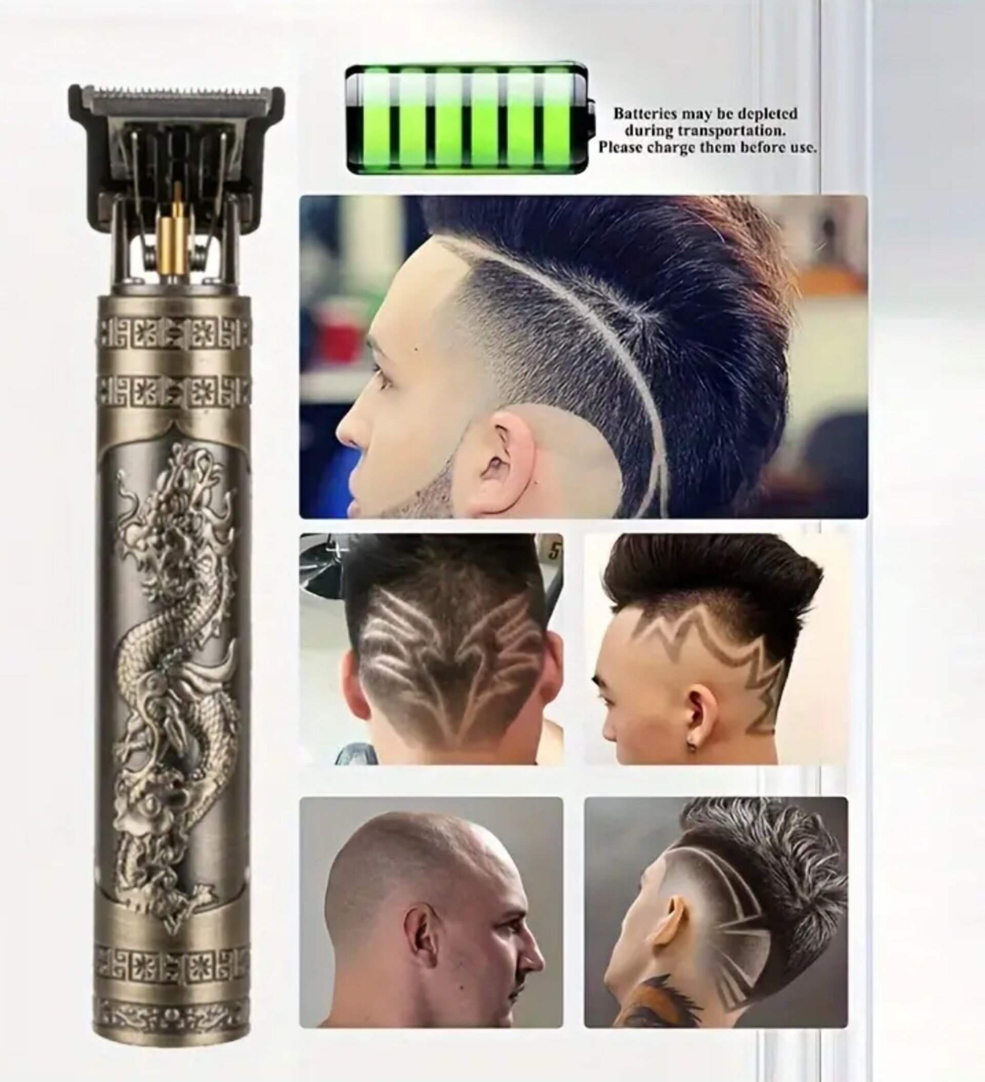 Afeitadora Eléctrica Dragon Bronce - 6