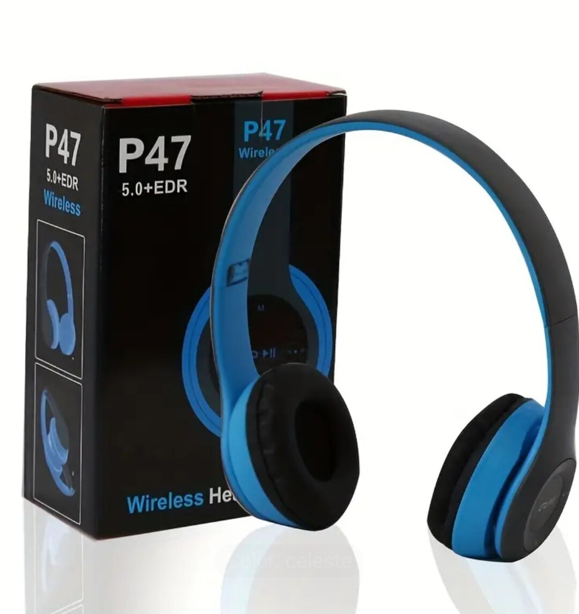 Auriculares Inalámbricos Azul - 4