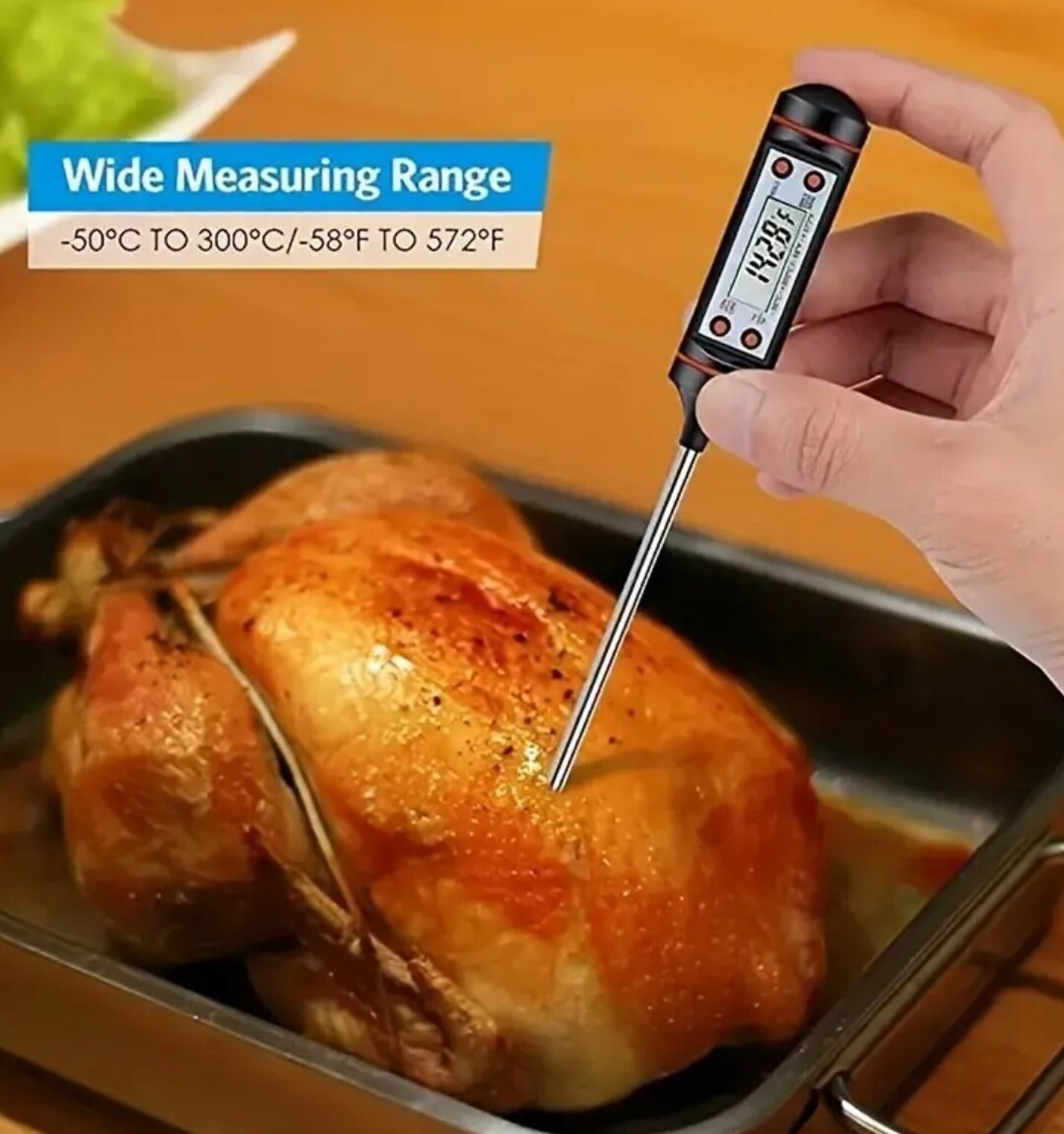 Termómetro De Cocina Blanco - 3