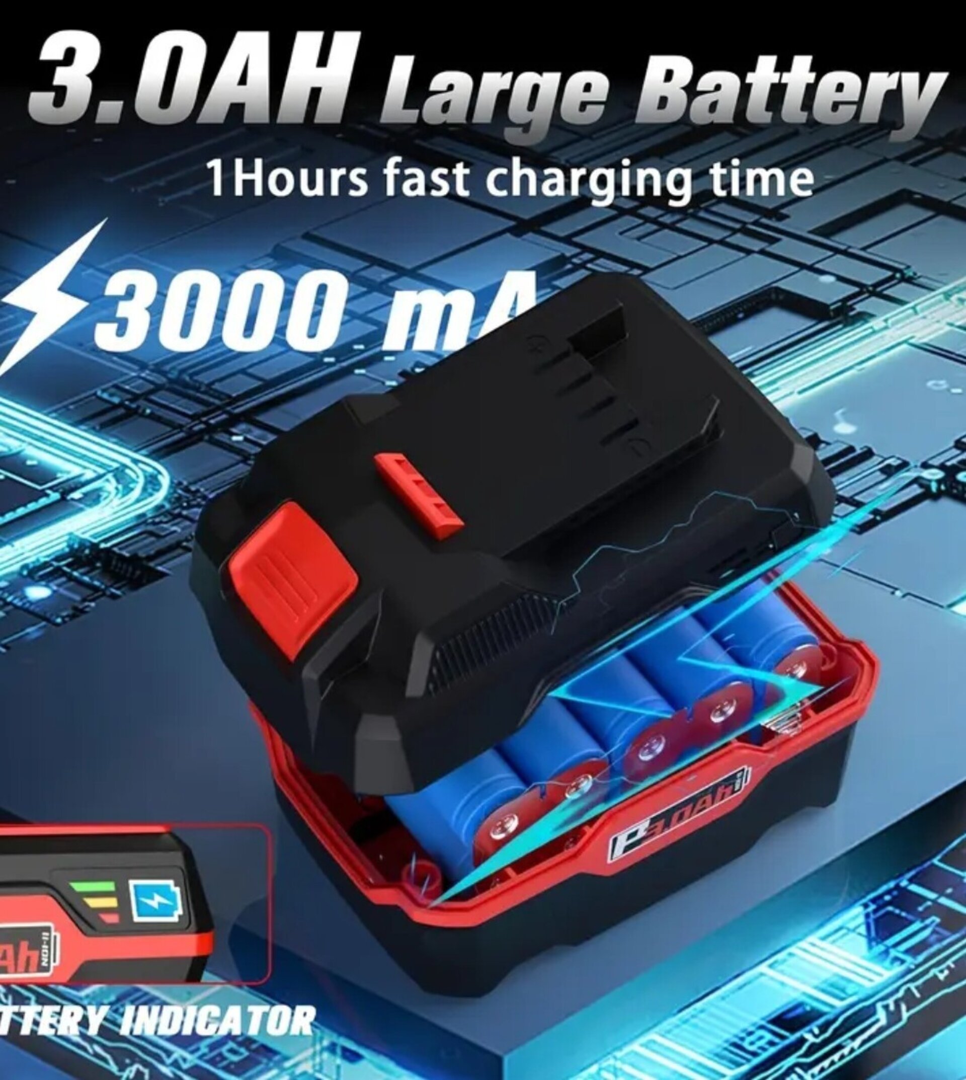 Llave De Impacto Azul - 2