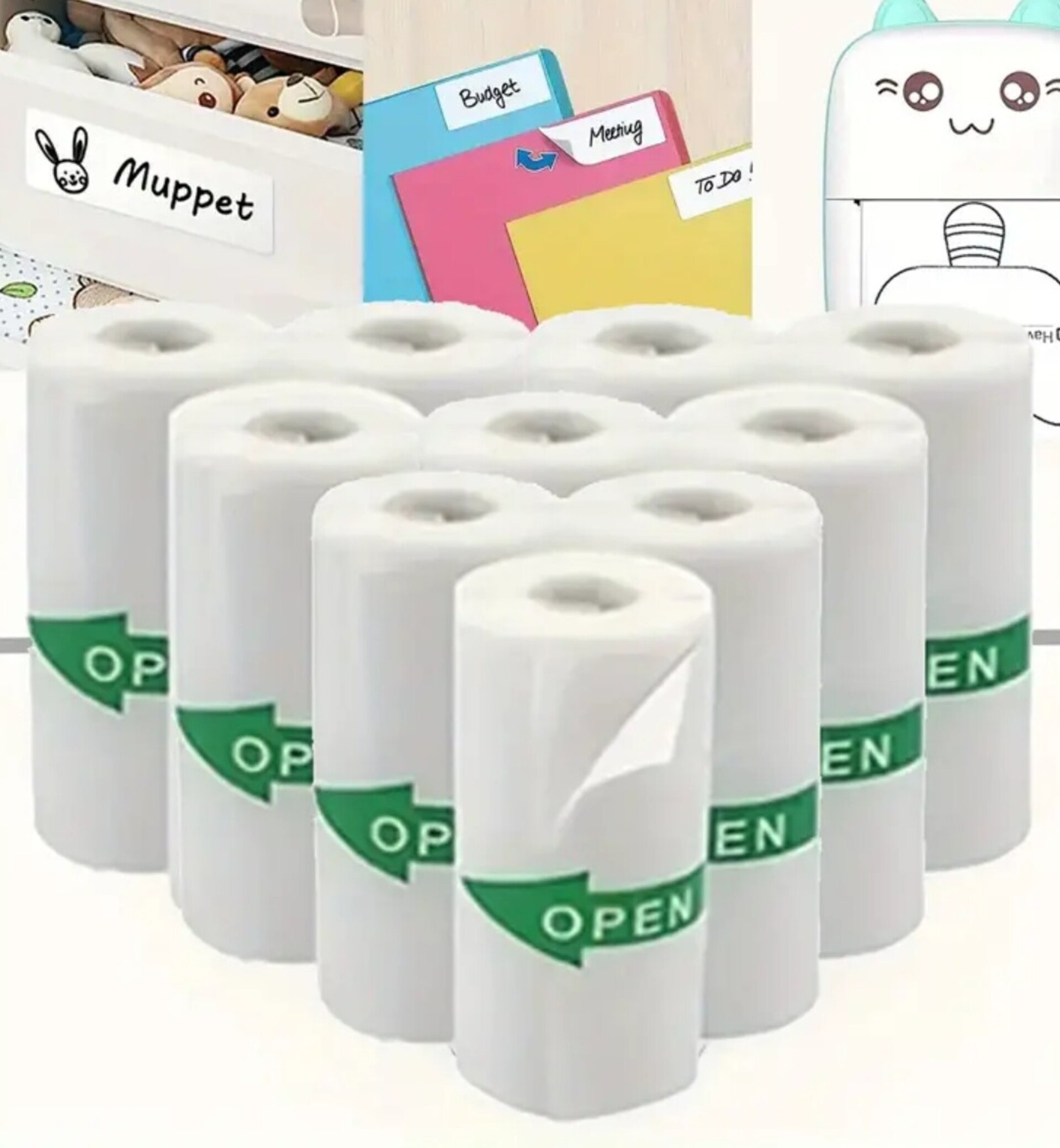 Papel Impresora Termica Autoadhesivo - 2