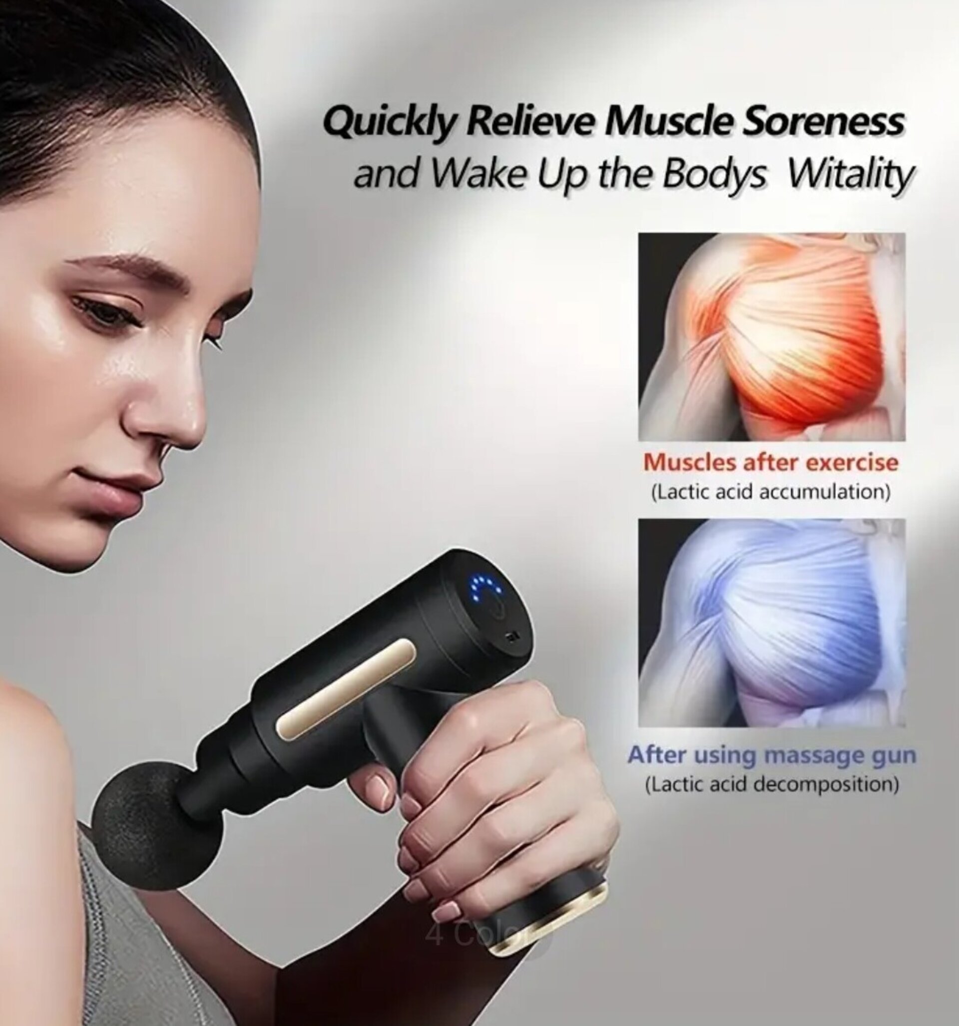 Masajeador Inalámbrico Verde - 2