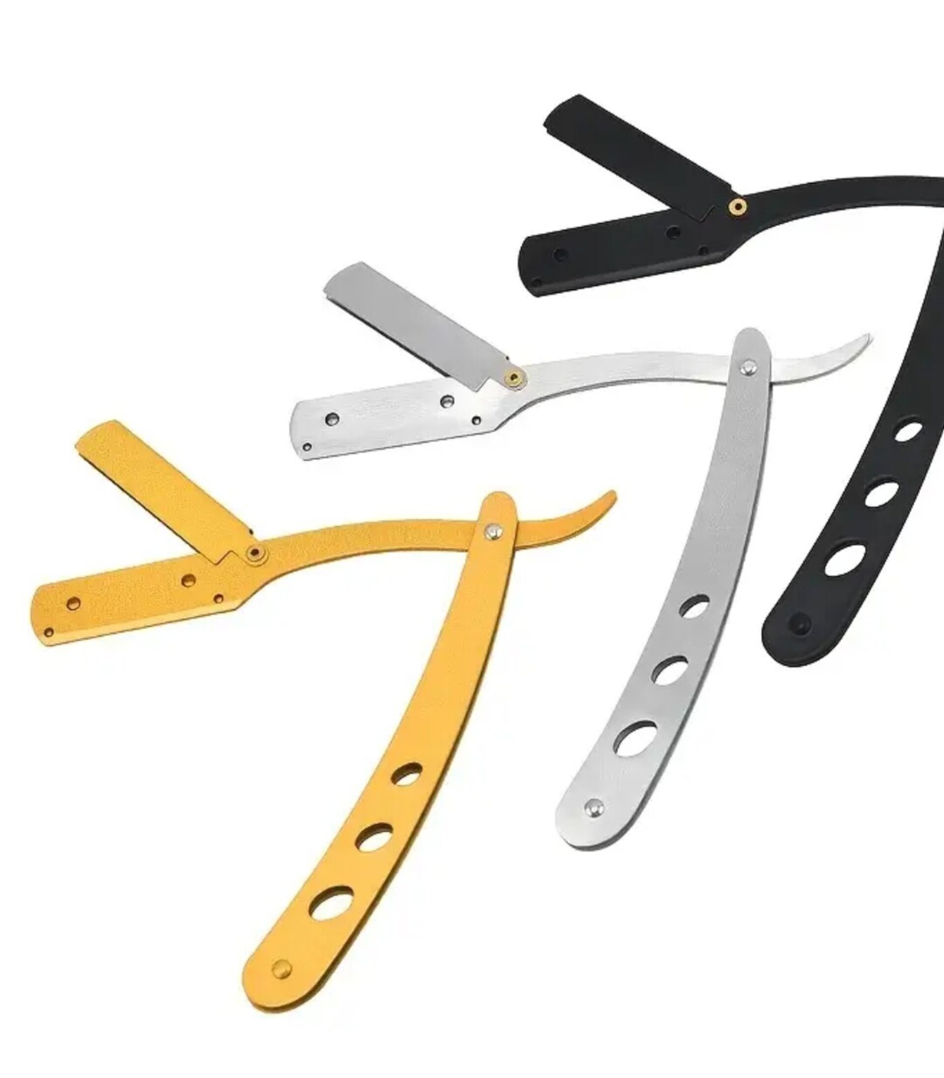 Navaja De Afeitar Dorada - 5