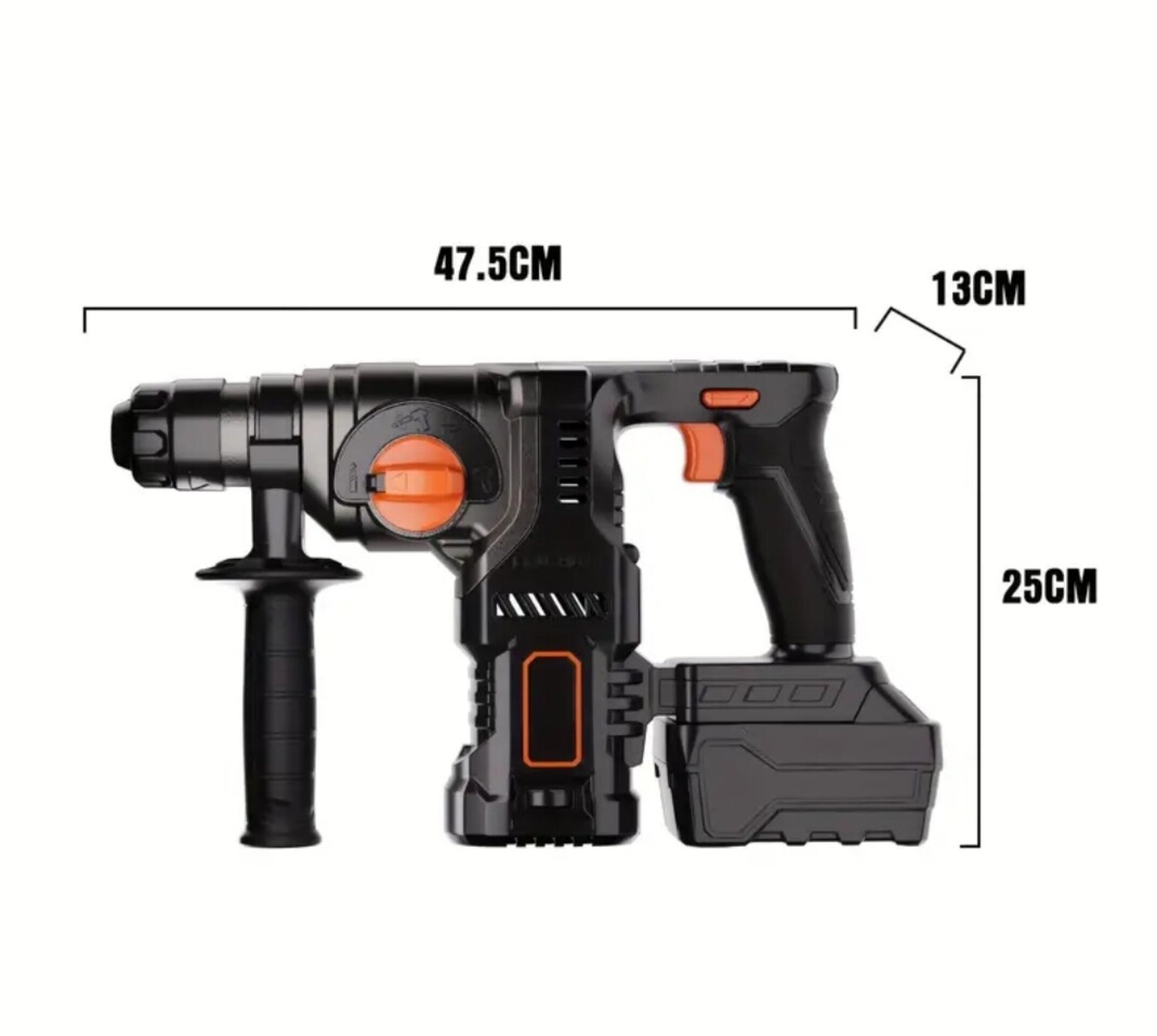 Taladro Percutor Inalámbrico Profesional - 3